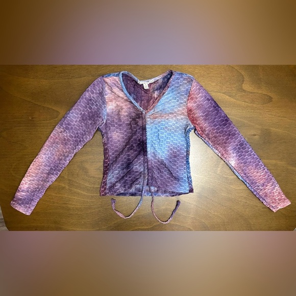 Eye Candy Multicolor Leggings Set Top Size Medium Leggins Size  Small (0345) - Picture 2 of 16